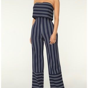 Cute stripe jumpsuit
